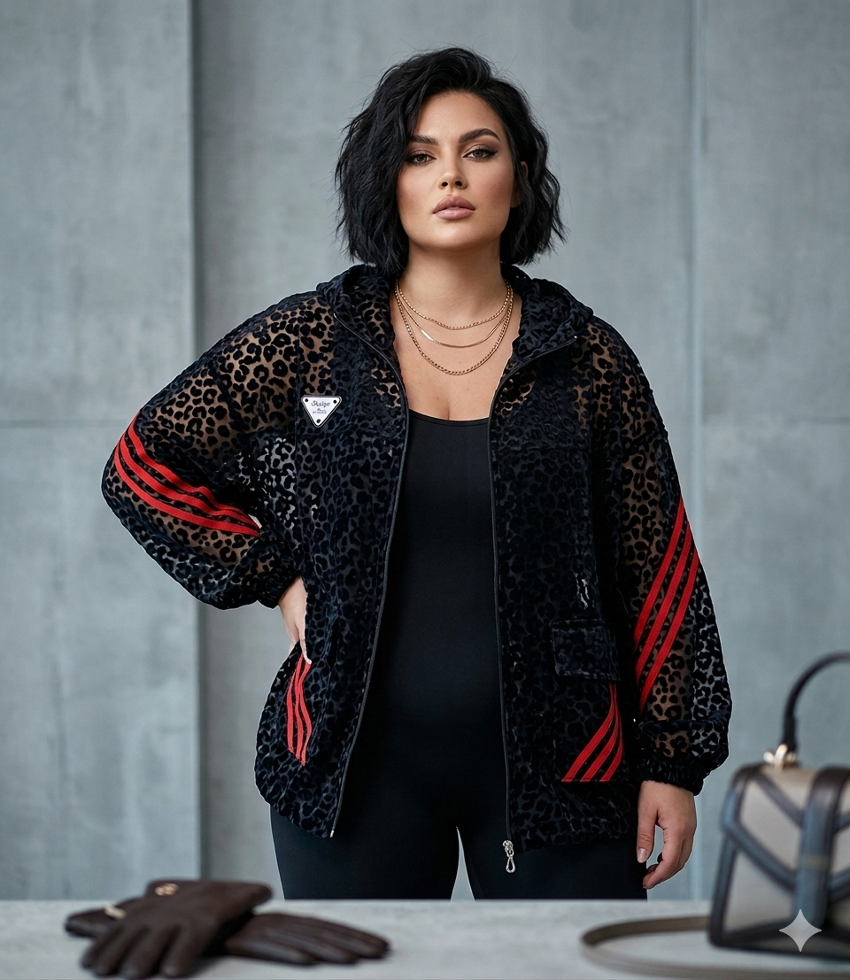 Sheer Mesh Leopard Jacket – Summer Nights Edition