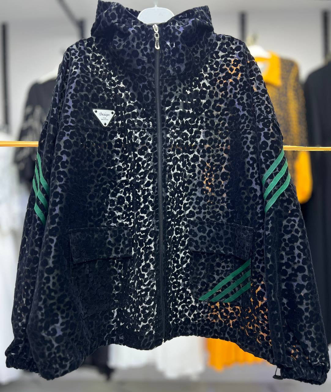 Sheer Mesh Leopard Jacket – Summer Nights Edition
