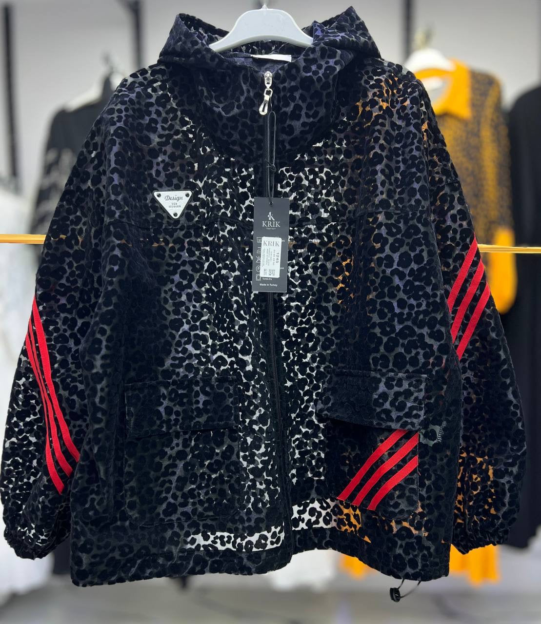 Sheer Mesh Leopard Jacket – Summer Nights Edition