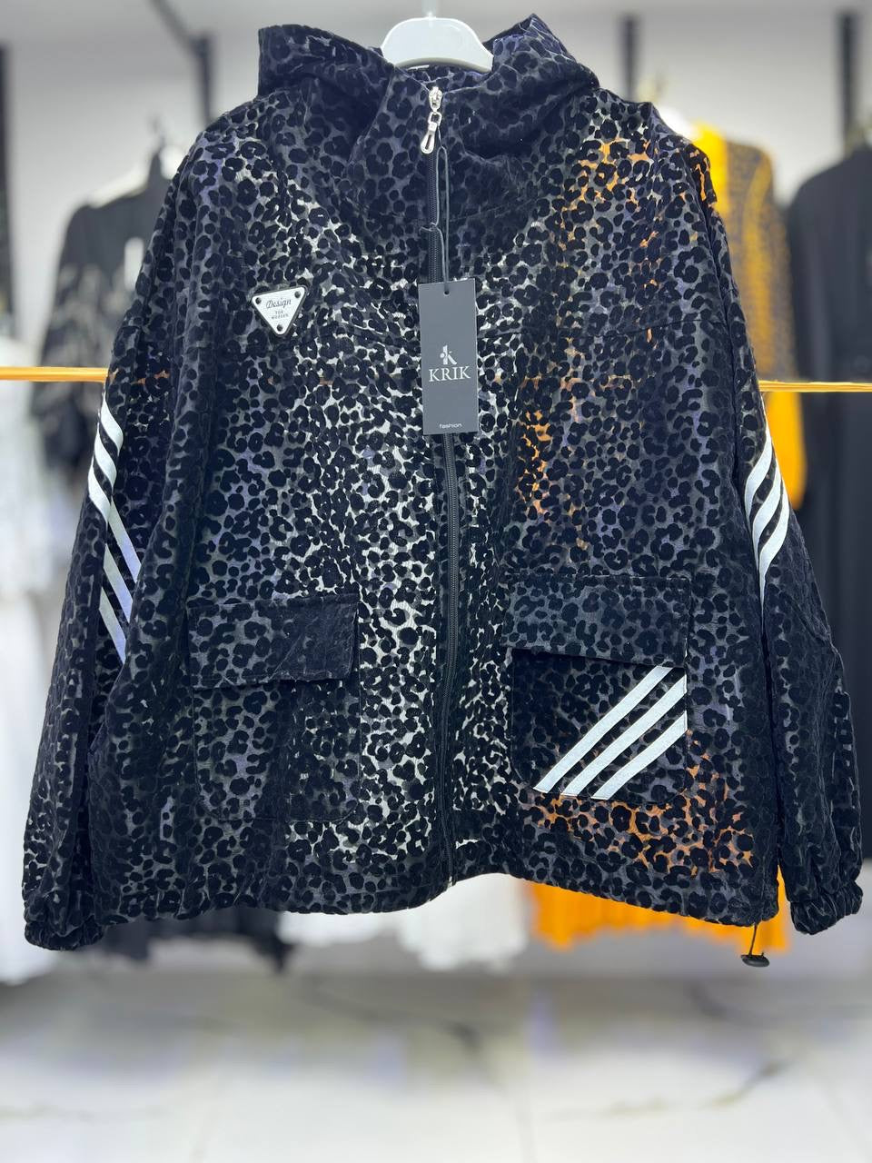 Sheer Mesh Leopard Jacket – Summer Nights Edition