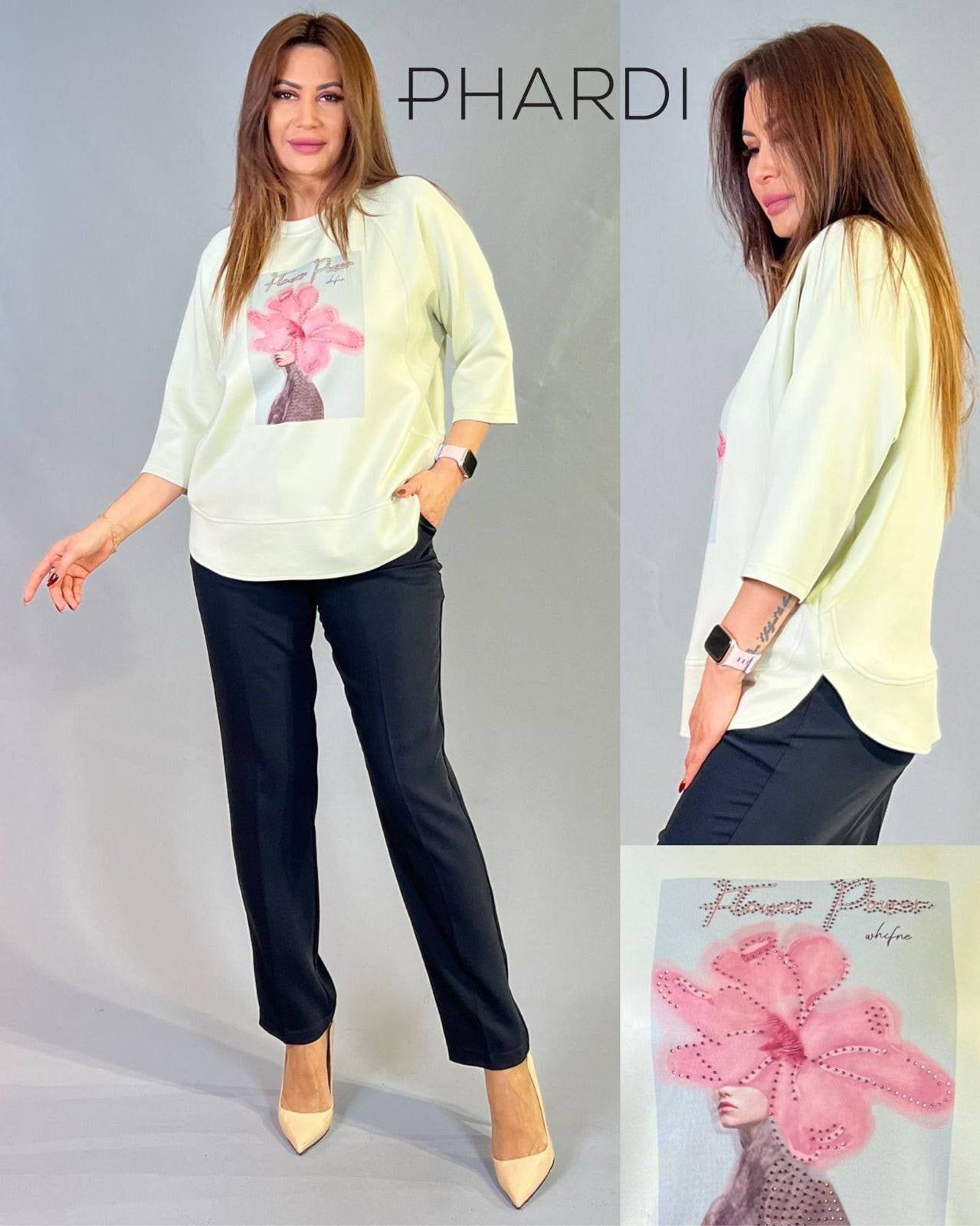 Casual Printed Oversized Top – Soft Relaxed Everyday Style